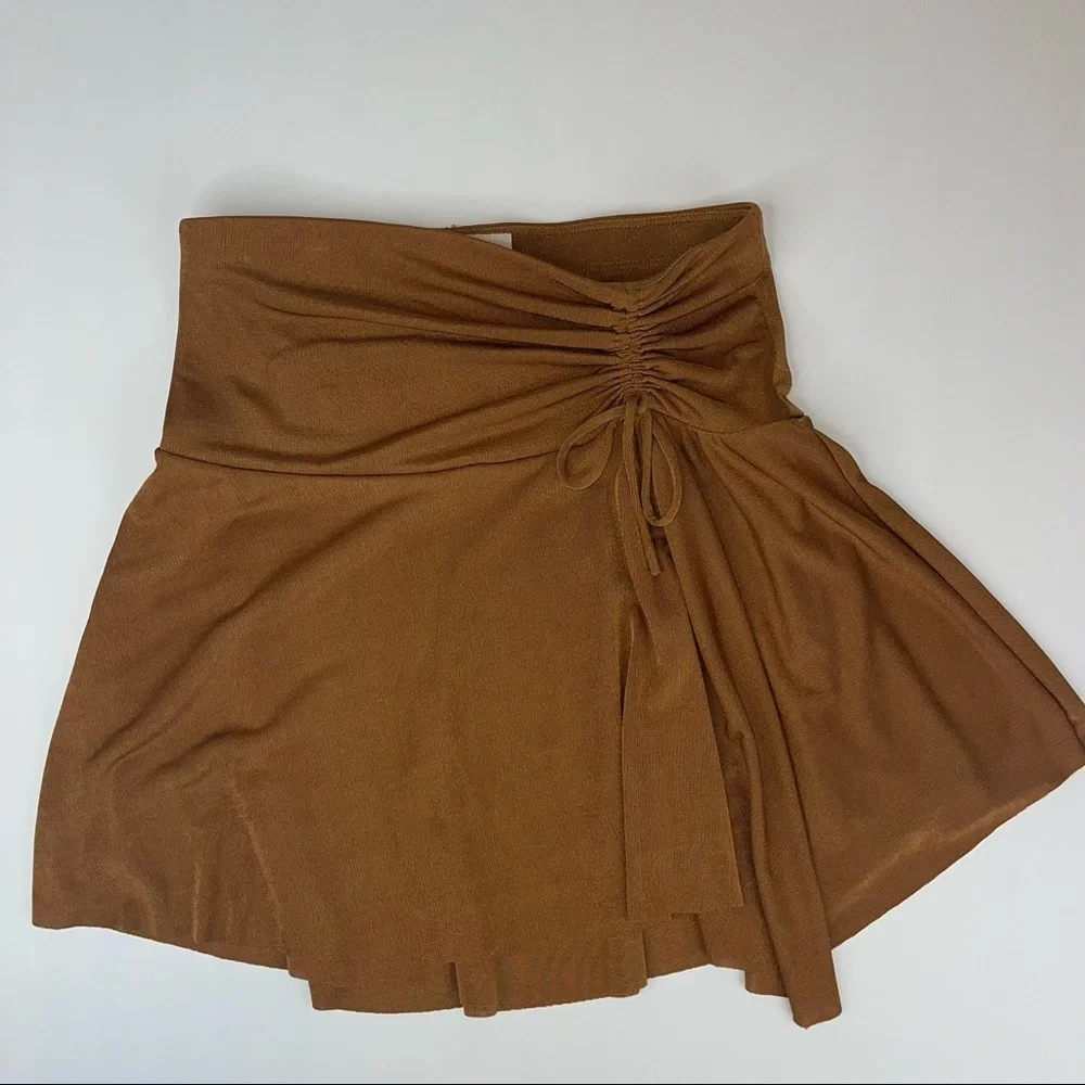 Free People Who's That Mini Skirt Cathaway Spice XS